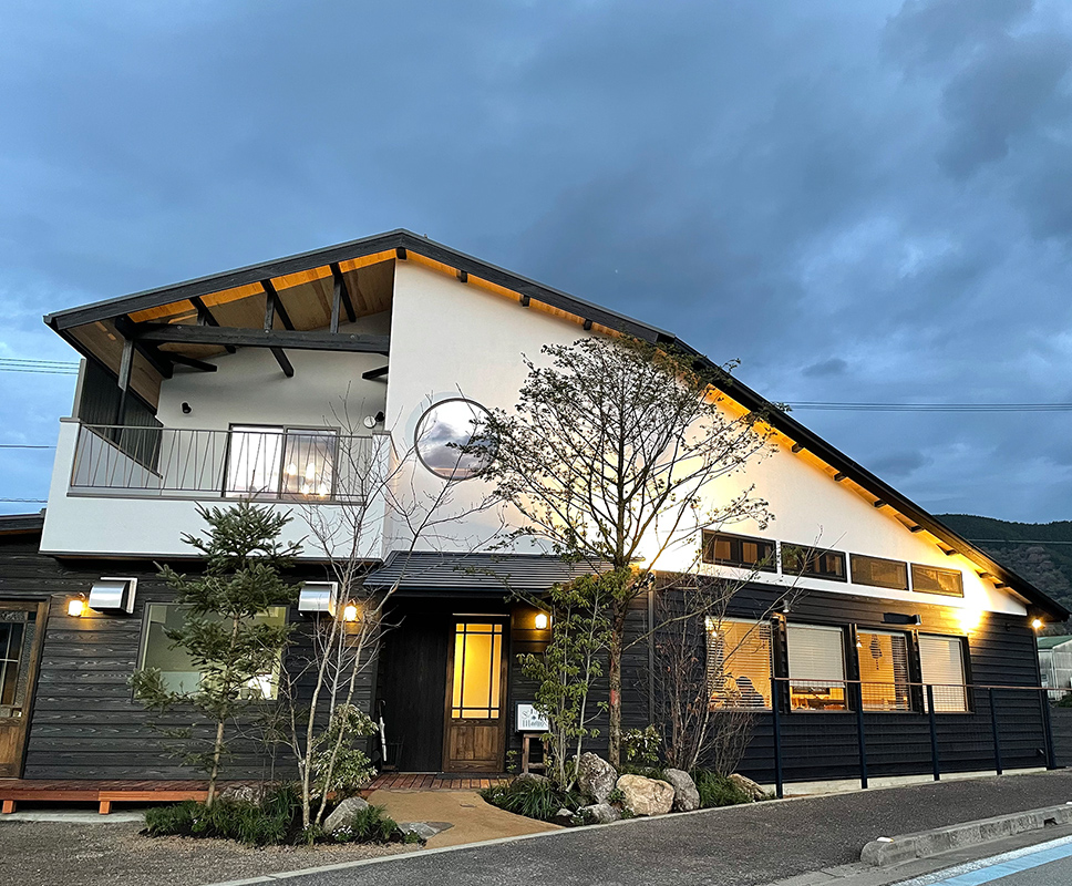 お店の庭づくり